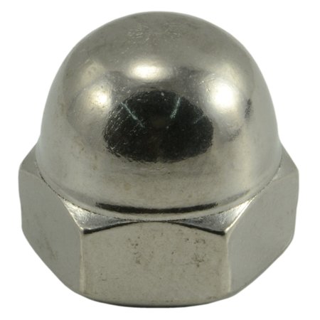 MIDWEST FASTENER Acorn Nut, 3/8"-16, 18-8 Stainless Steel, 25 PK 50713